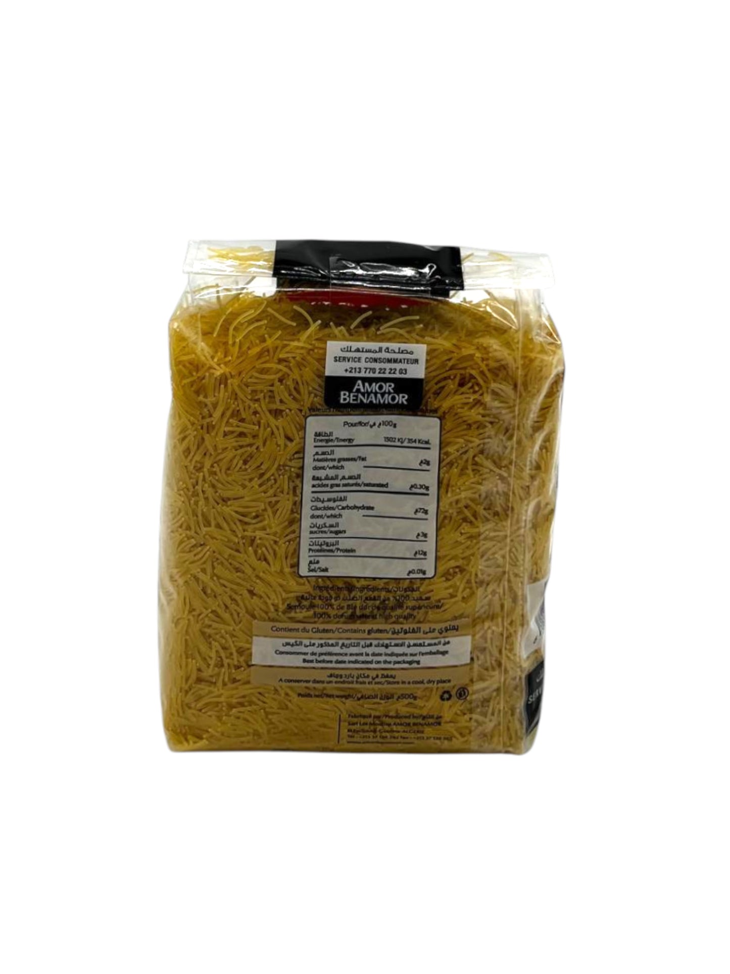 Amor Benamor Vermicelles