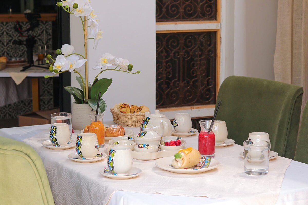 Ceramic Breakfast Set 25 pieces