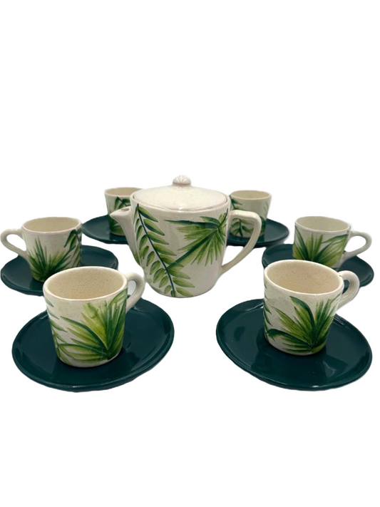 Ceramic Coffee Set 14 Pieces