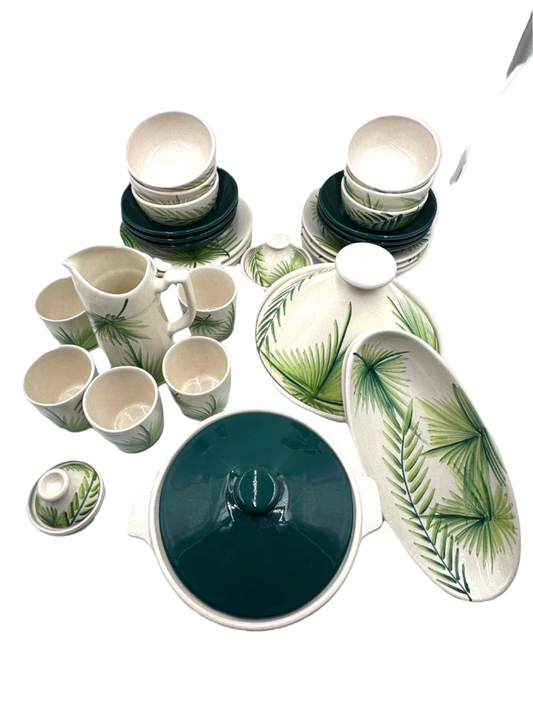 Ceramic Kitchen Set 35 Pieces
