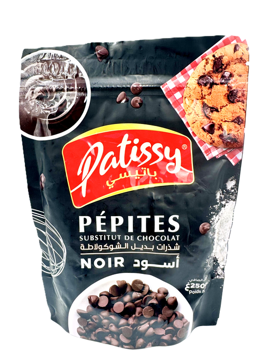 Black Chocolate Chip Substitute PATISSY