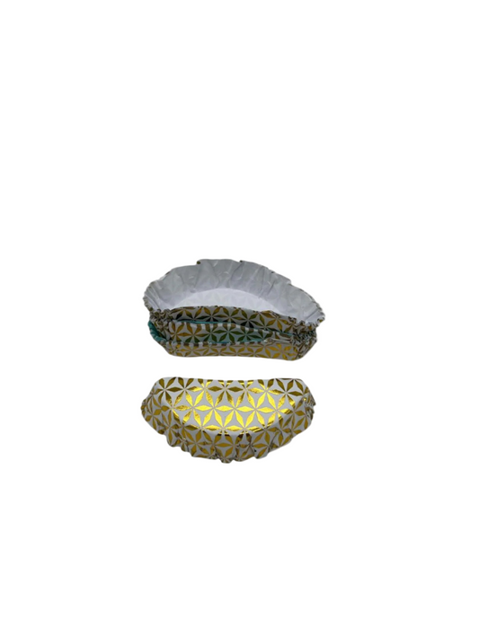 Paper Cake Holders (Gold)