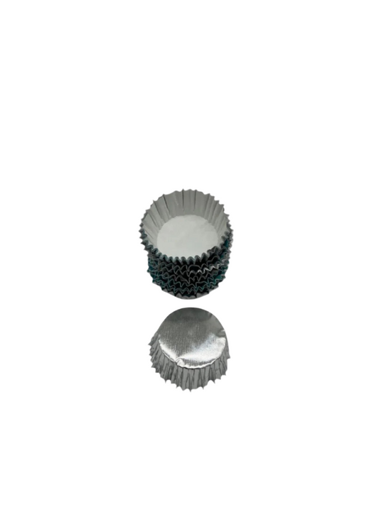 Paper Cake Holders (Silver)