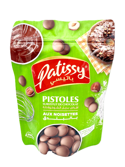 Hazelnut Chocolate Substitute Pistoles PATISSY