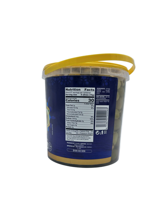 SOPHINE Pitted Green Olives