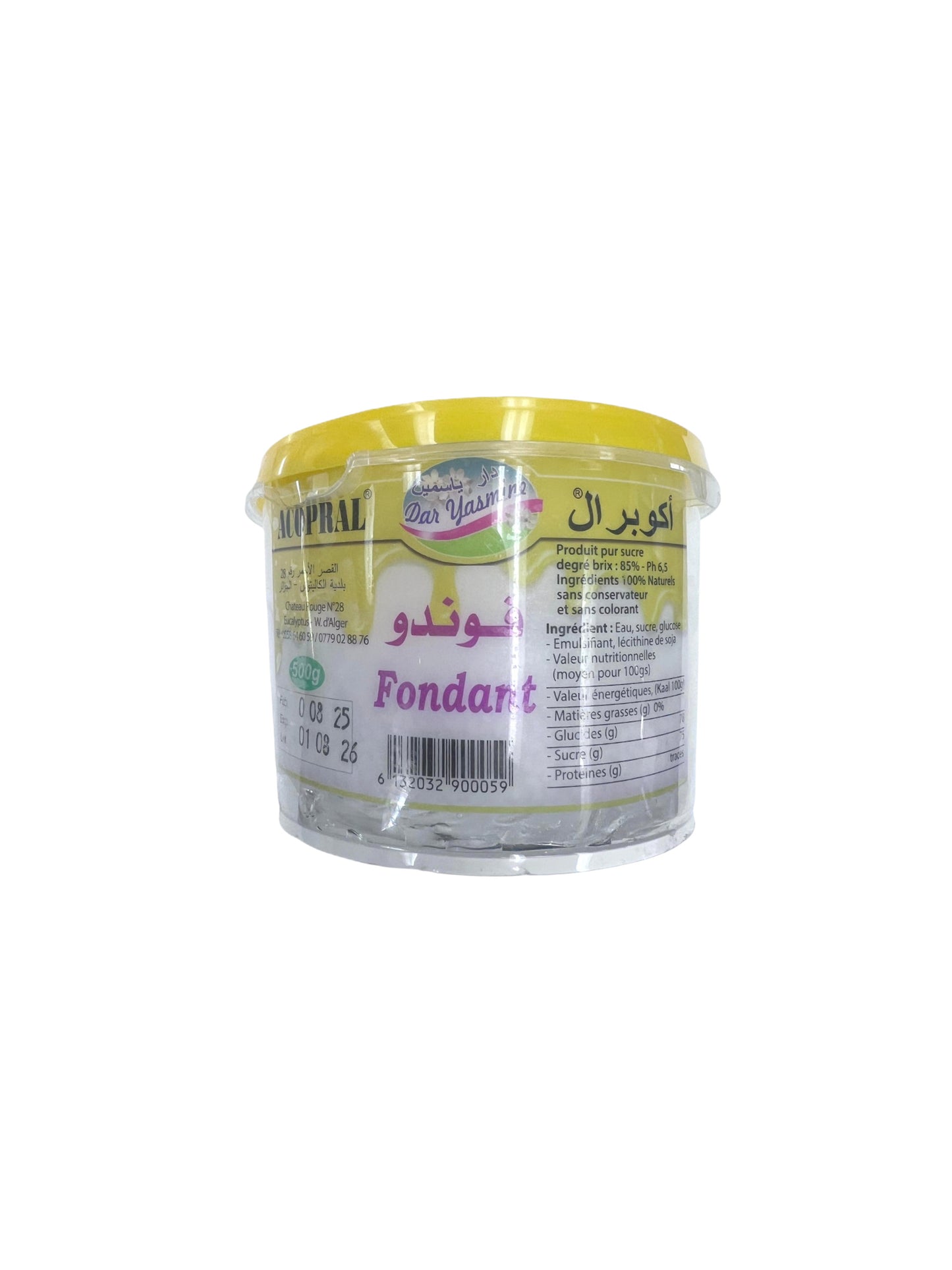 Dar Yasmine Acopral Sweet Tart Dough (FONDANT)