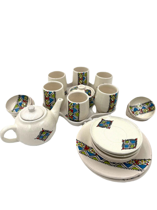 Ceramic Breakfast Set 25 pieces