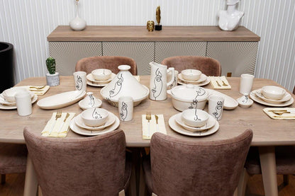 Ceramic Kitchen Set 35 Pieces