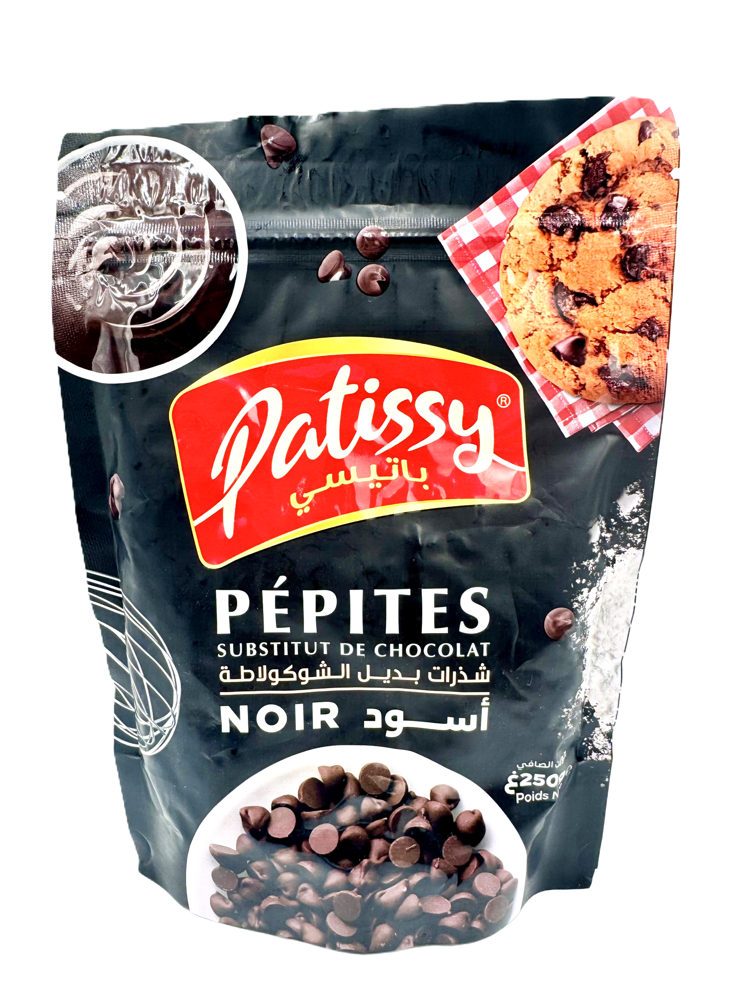 Black Chocolate Chip Substitute PATISSY