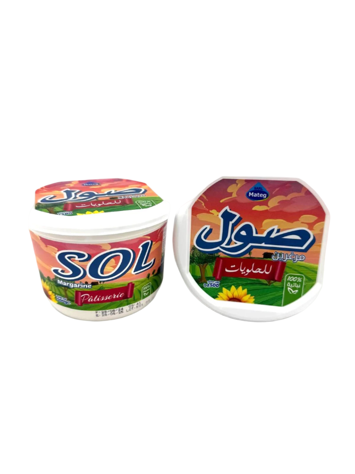 Margarine Patesserie Sol
