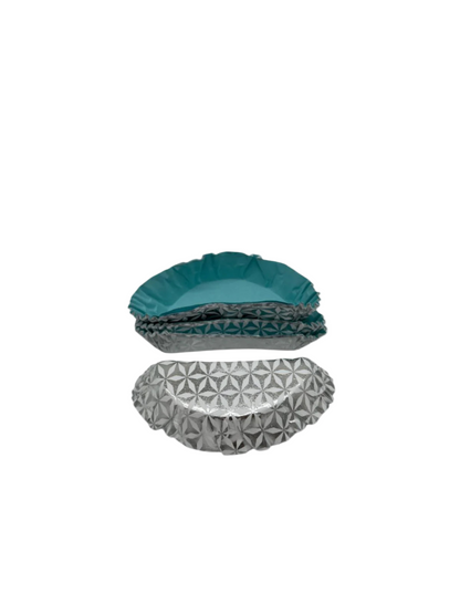 Paper Cake Holders (Silver)