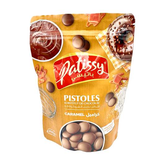 Caramel Chocolate Substitute Pistoles PATISSY