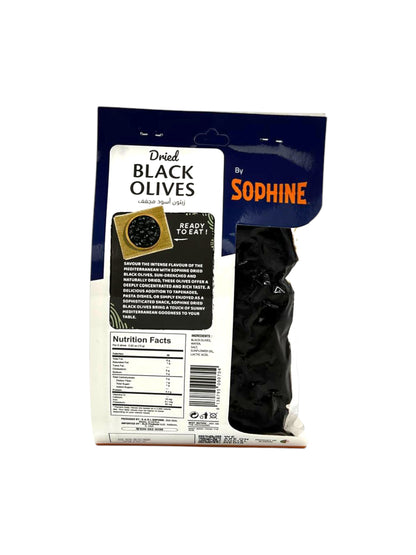 SOPHINE Black Olives 350g