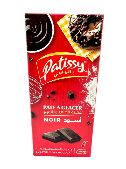 Pate a Glacer (Coating Chocolate)- Dark Chocolate PATISSY