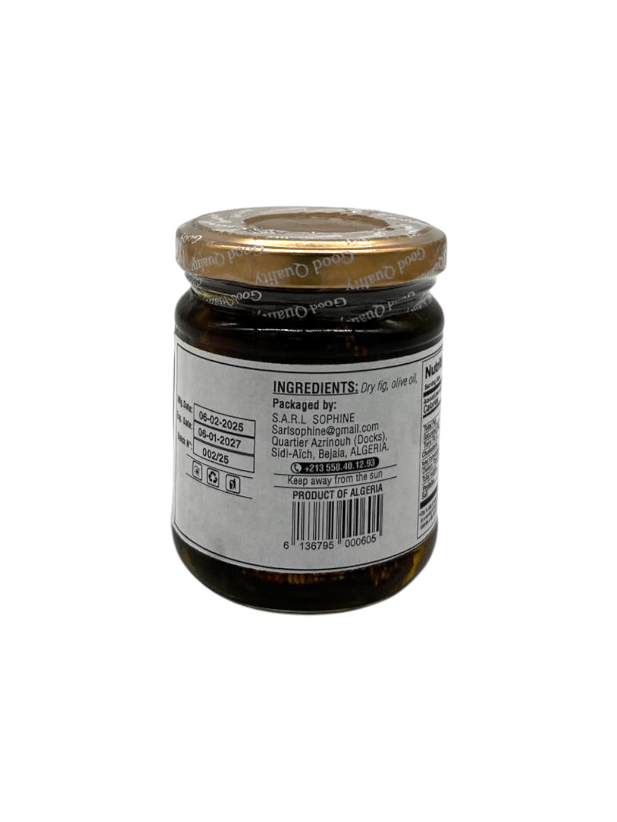 SOPHINE Dry Fig in Olive Oil