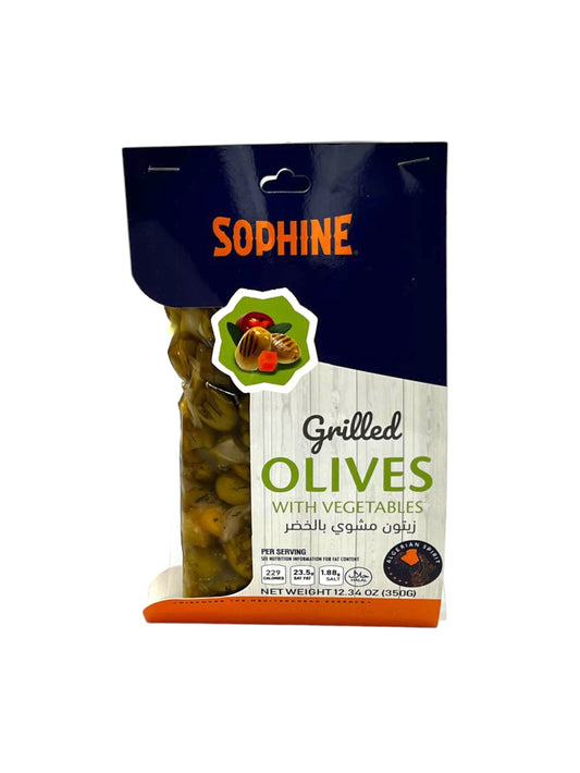 SOPHINE Grilled Olives with Vegetables 350g