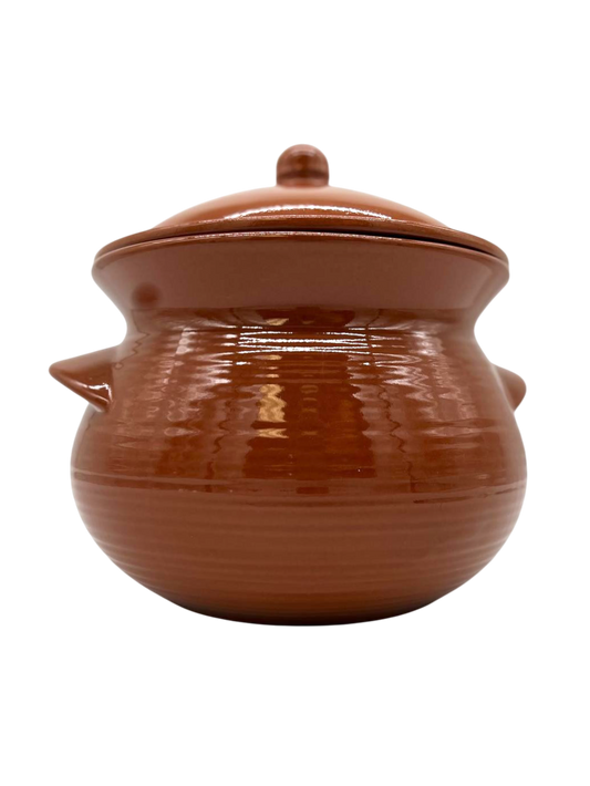 Traditional Algerian Clay Tureen 3L