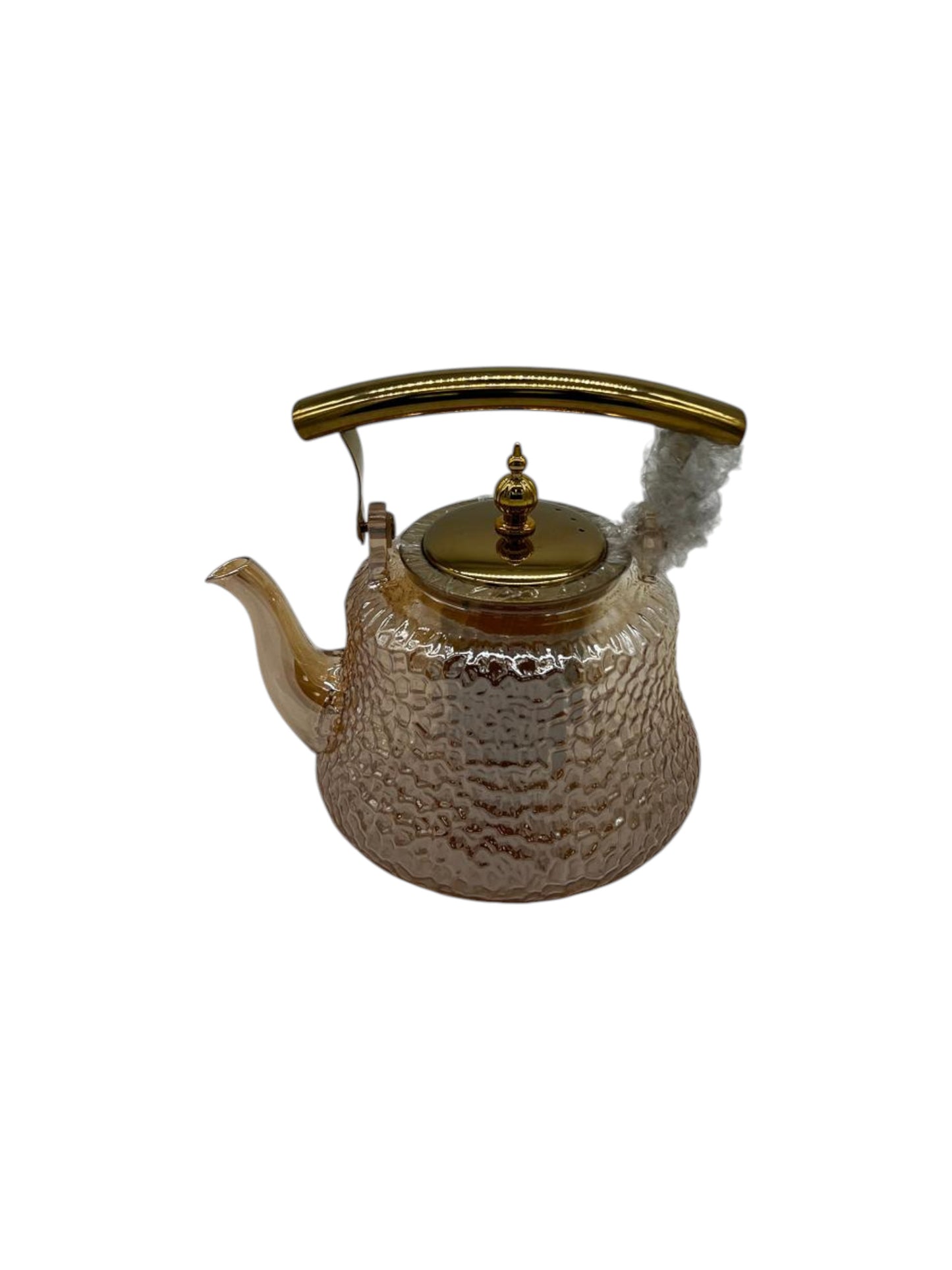 Glass Teapot with Stainless Steel Handle and Infuser 1L