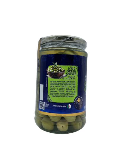 SOPHINE Pickled Entire Green Olives